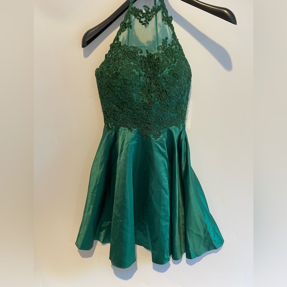 Witness of Love Formal Dress Green Sz. 6
